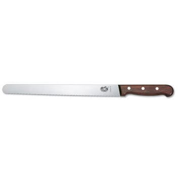 Victorinox Schinkenmesser mit Wellenschliff - Holzgriff - Victorinox
