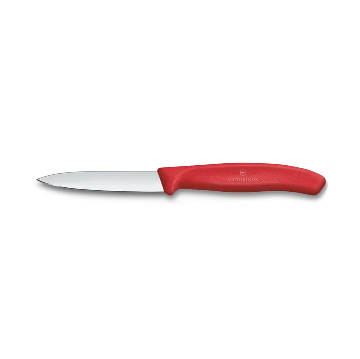 Victorinox Swiss Classic Schälmesser 8 cm - Rot - Victorinox
