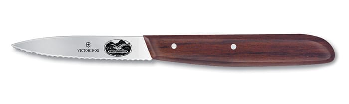 Wellenschliff Schälmesser 8 cm, Natur Victorinox