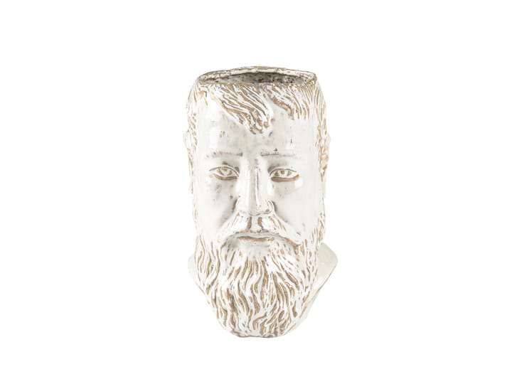 Calvi Vase/Übertopf 23 cm, Weiß Villa Collection