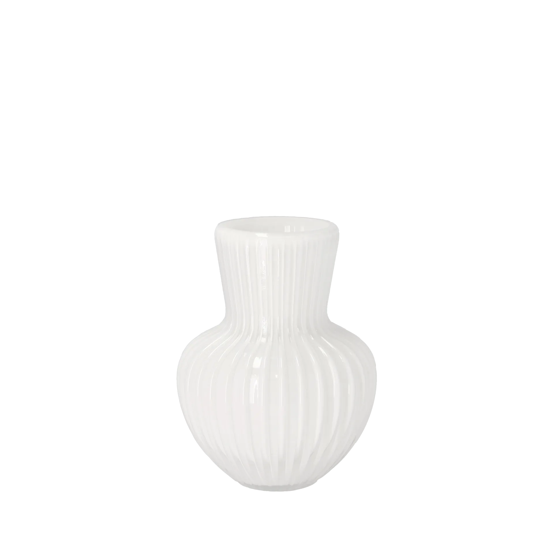 Cuneo Vase, Weiß Villa Collection
