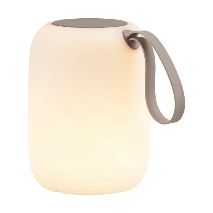 Hav LED-Licht mit Lautsprecher tragbar Ø12,5 cm, White-sand Villa Collection