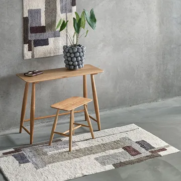 Laerk Teppich - Grau/offwhite, 70 x 110cm - Villa Collection