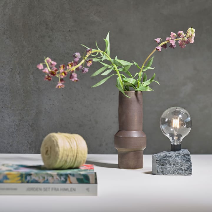 Rost Vase, Dunkelbraun Villa Collection
