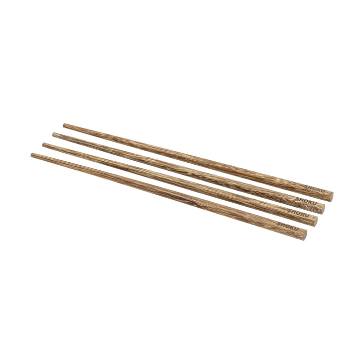 Shoku Essstäbchen 23,5 cm 4er-Pack, Wengeholz Villa Collection