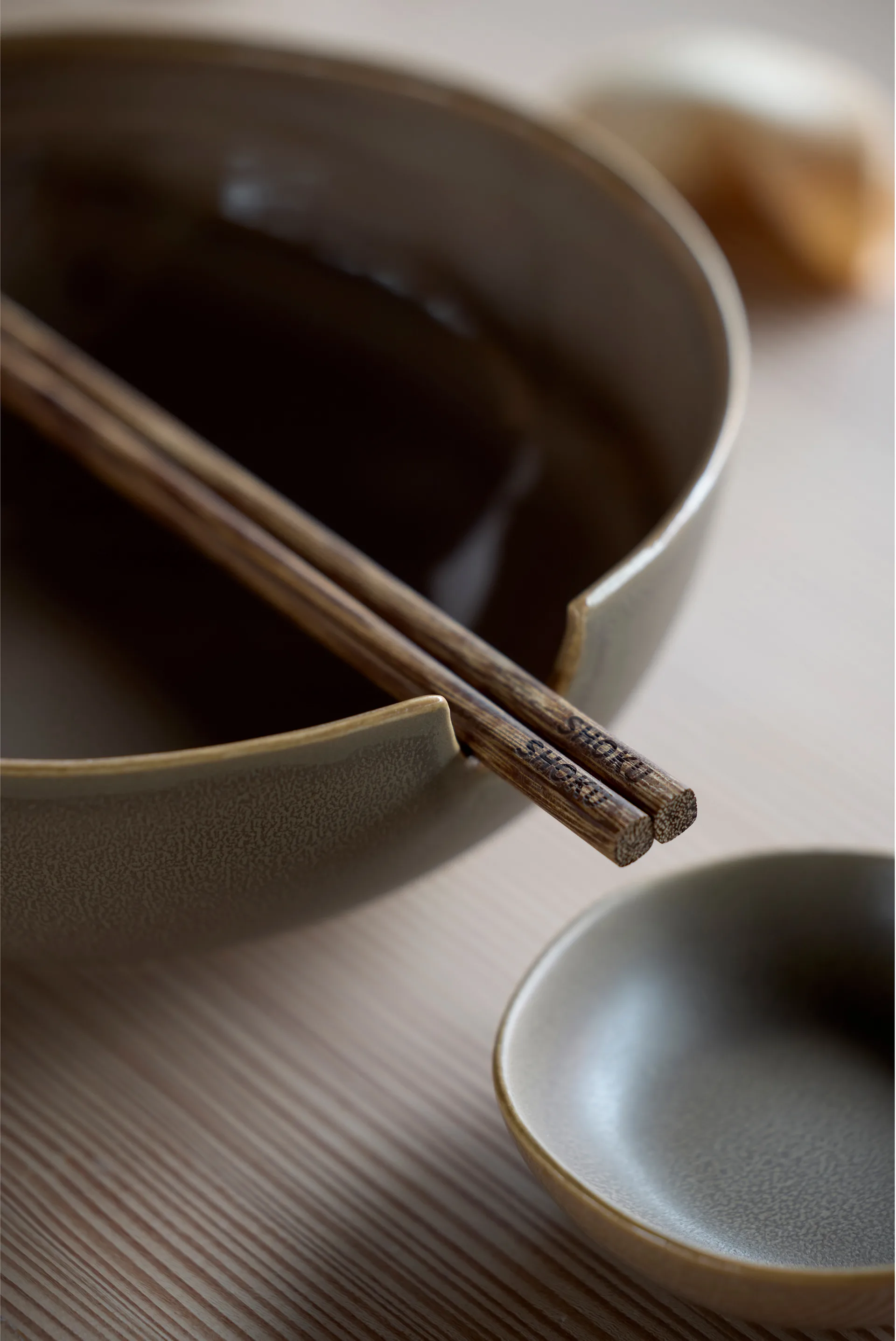 Shoku Ramenschale Ø18,5 cm, Warm Brown Villa Collection