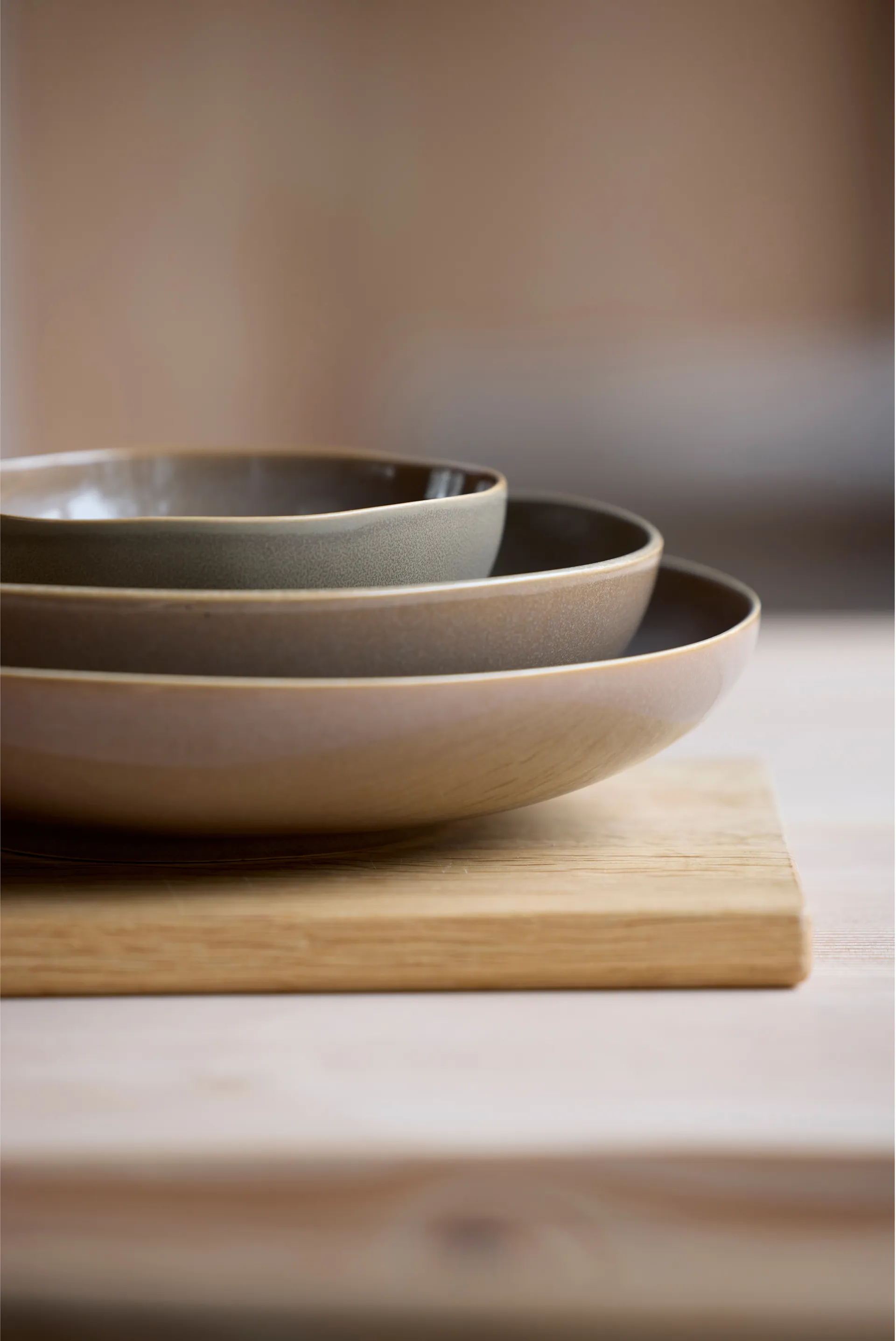 Shoku Schale Ø23 cm, Warm Brown Villa Collection