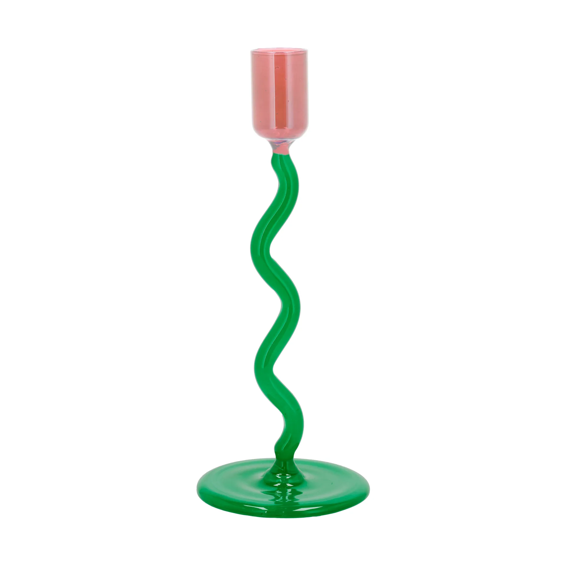 Styles Kerzenhalter 19,6 cm, Green-pink Villa Collection