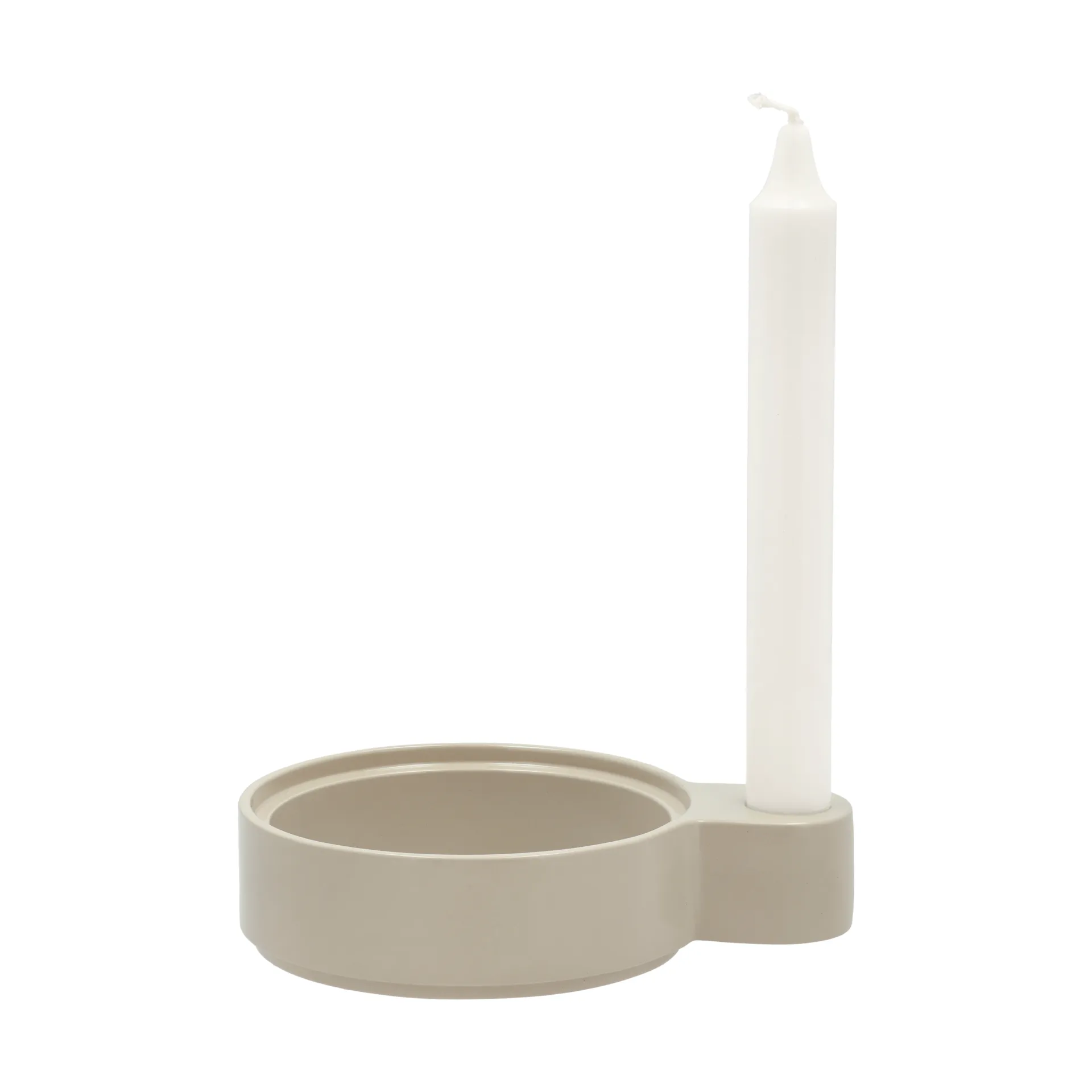 Styles Kerzenhalter 3,6x16 cm, Sand-Aluminium Villa Collection