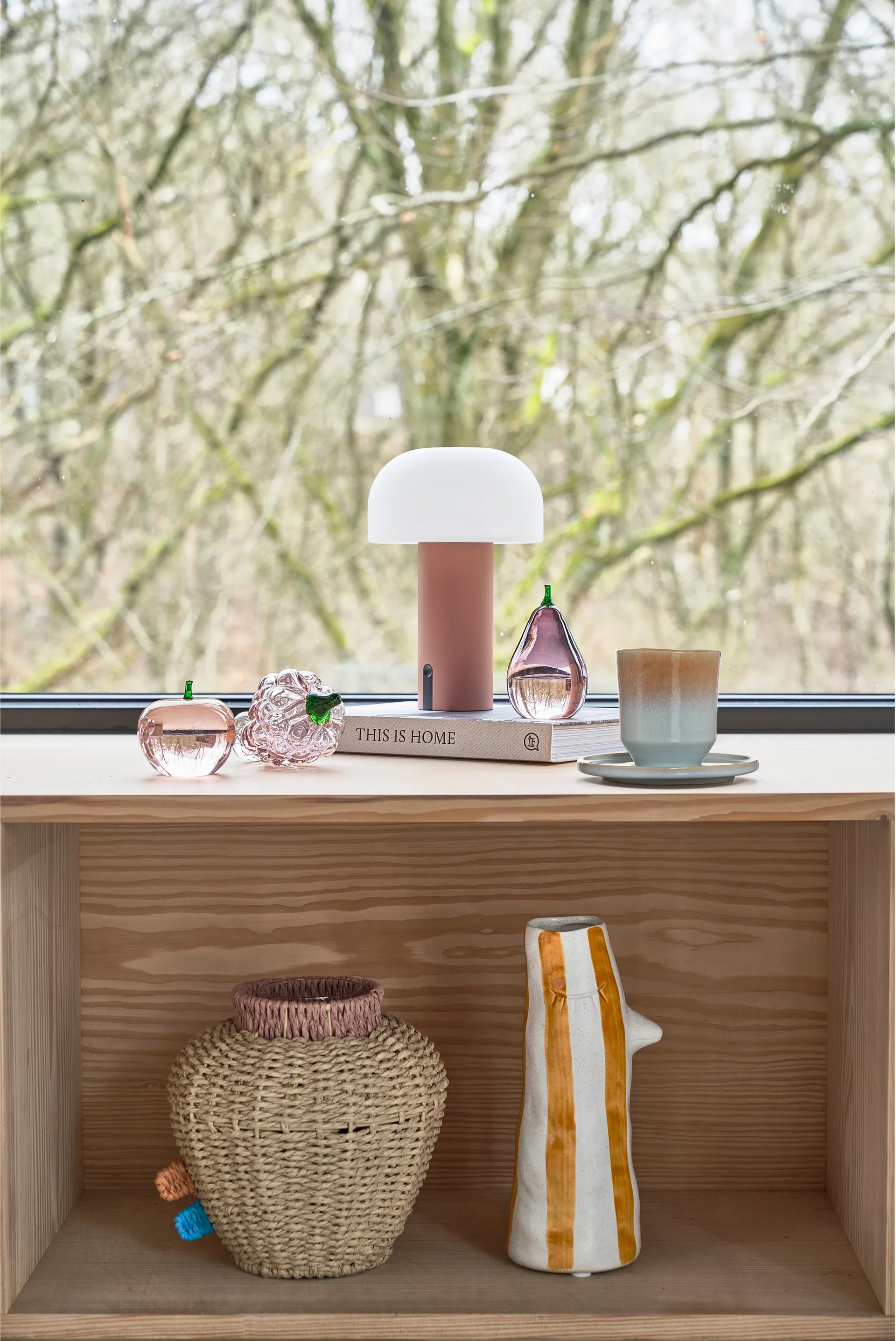 Styles LED-Licht tragbar Ø15 cm, Pink Villa Collection