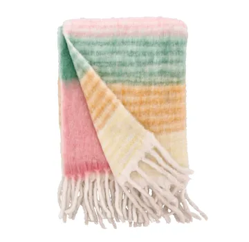 Styles Wolldecke 130 x 170cm - Rose - Villa Collection