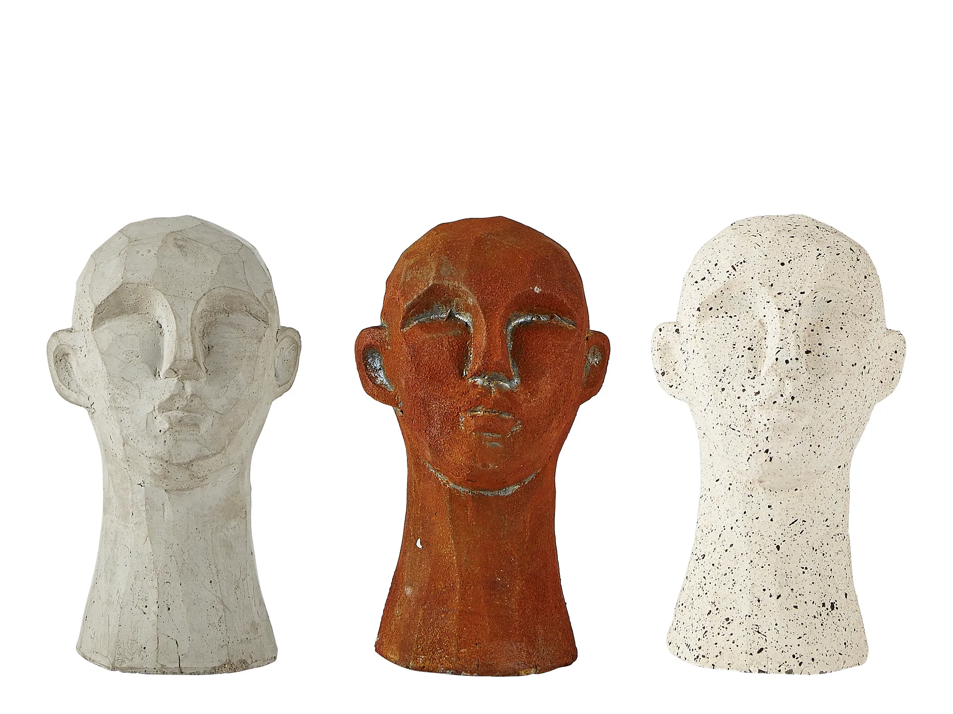 Talvik Figur Hauptset 3er-Pack, Cement Villa Collection