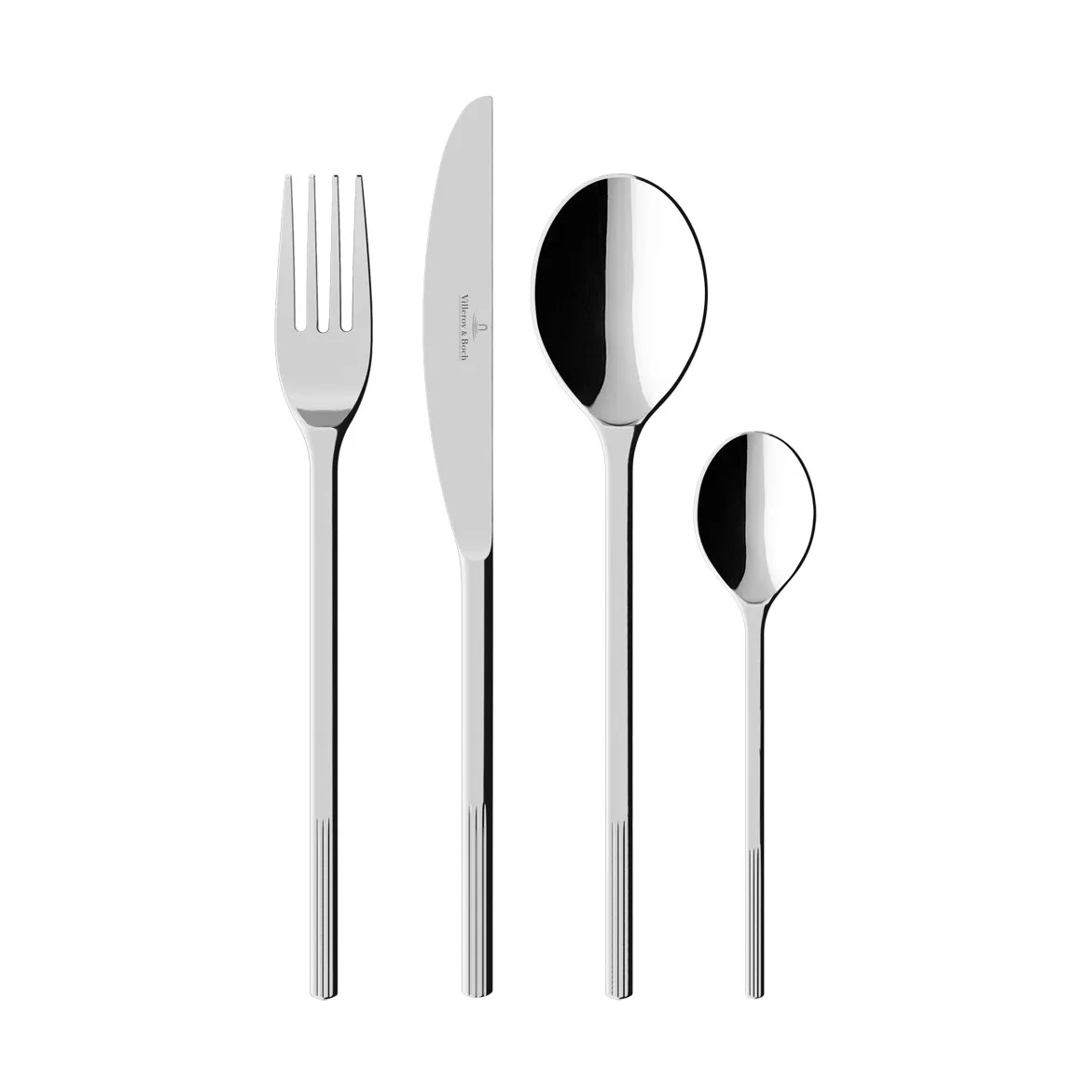 Afina Besteckset, Edelstahl, 24 Teile Villeroy & Boch