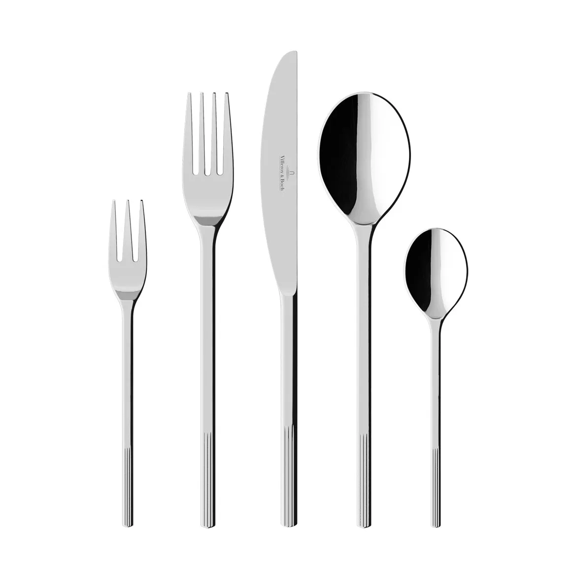 Afina Besteckset, Edelstahl, 30 Teile Villeroy & Boch
