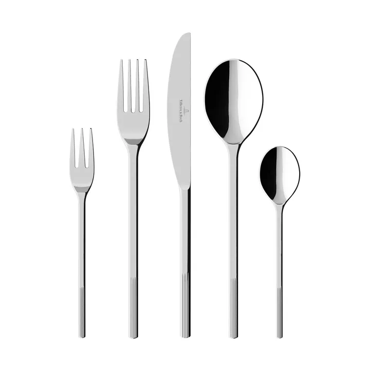 Afina Besteckset - Edelstahl, 30 Teile - Villeroy & Boch