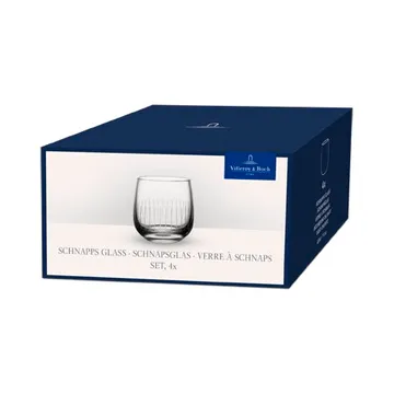 Afina Schnapsglas - Transparent, 4 cl, 4er-Pack - Villeroy & Boch