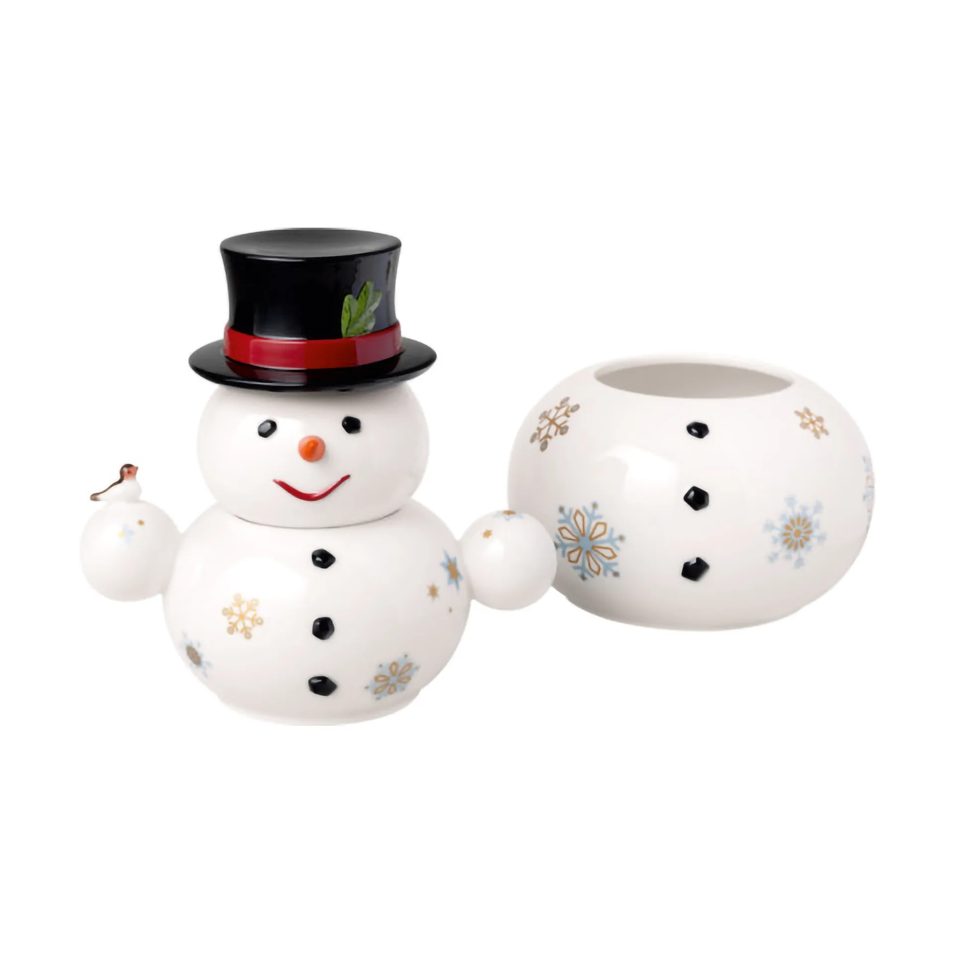 Christmas Toy's Memory Schneemann Dose 4-teilig, Weiß Villeroy & Boch