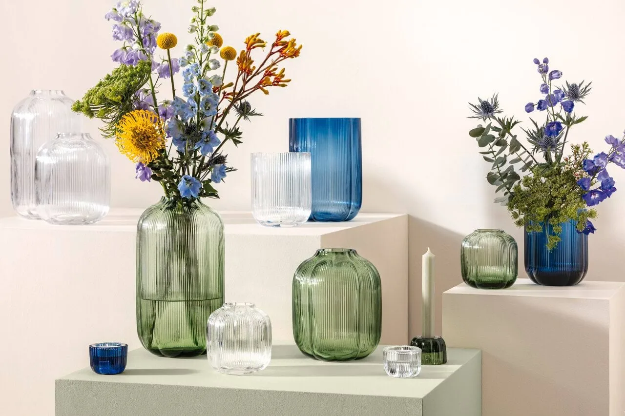 Fleur Vase, Blau, Ø15 cm Villeroy & Boch