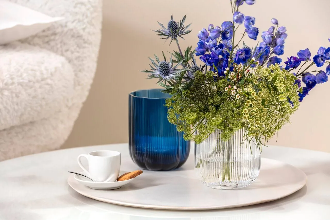 Fleur Vase, Blau, Ø15 cm Villeroy & Boch
