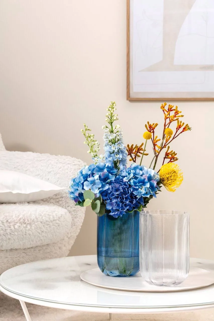 Fleur Vase, Blau, Ø22 cm Villeroy & Boch