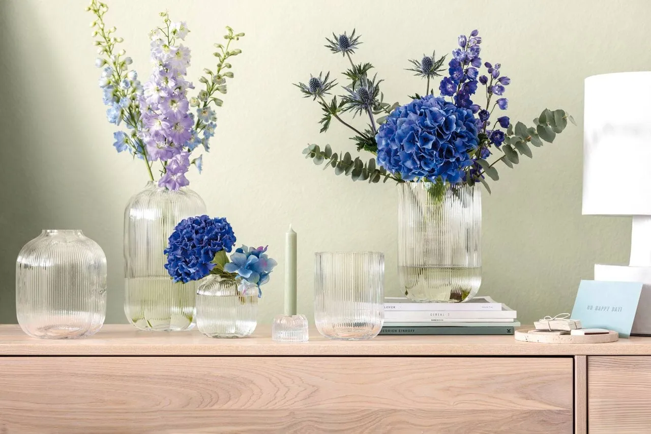 Fleur Vase, Transparent, Ø19 cm Villeroy & Boch