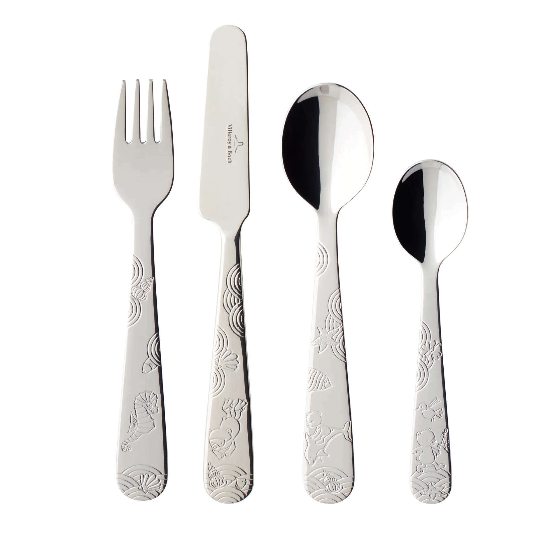 Happy as a Bear Kinderbesteck 4 Teile, Edelstahl Villeroy & Boch