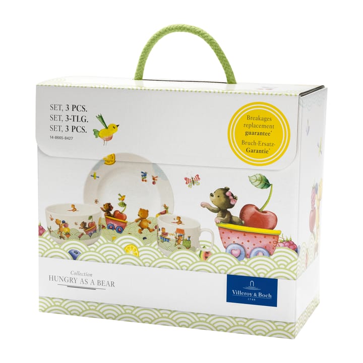 Hungry as a Bear Kindergeschirr, 3 Teile Villeroy & Boch