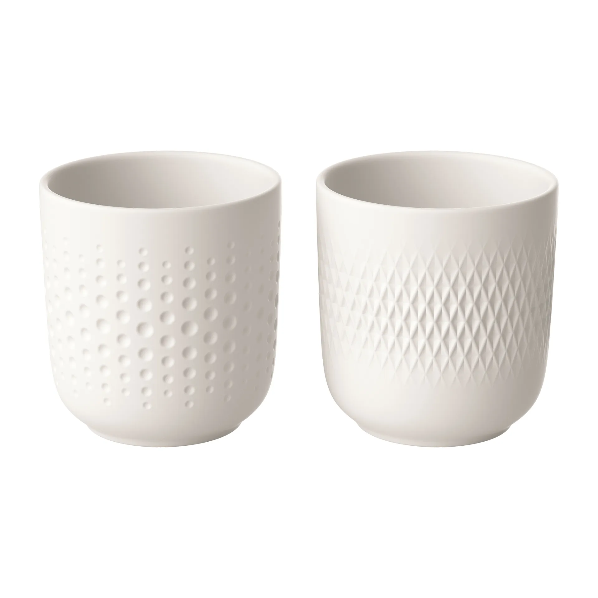 Manufacture Collier Tasse 2er-Pack, Weiß Villeroy & Boch