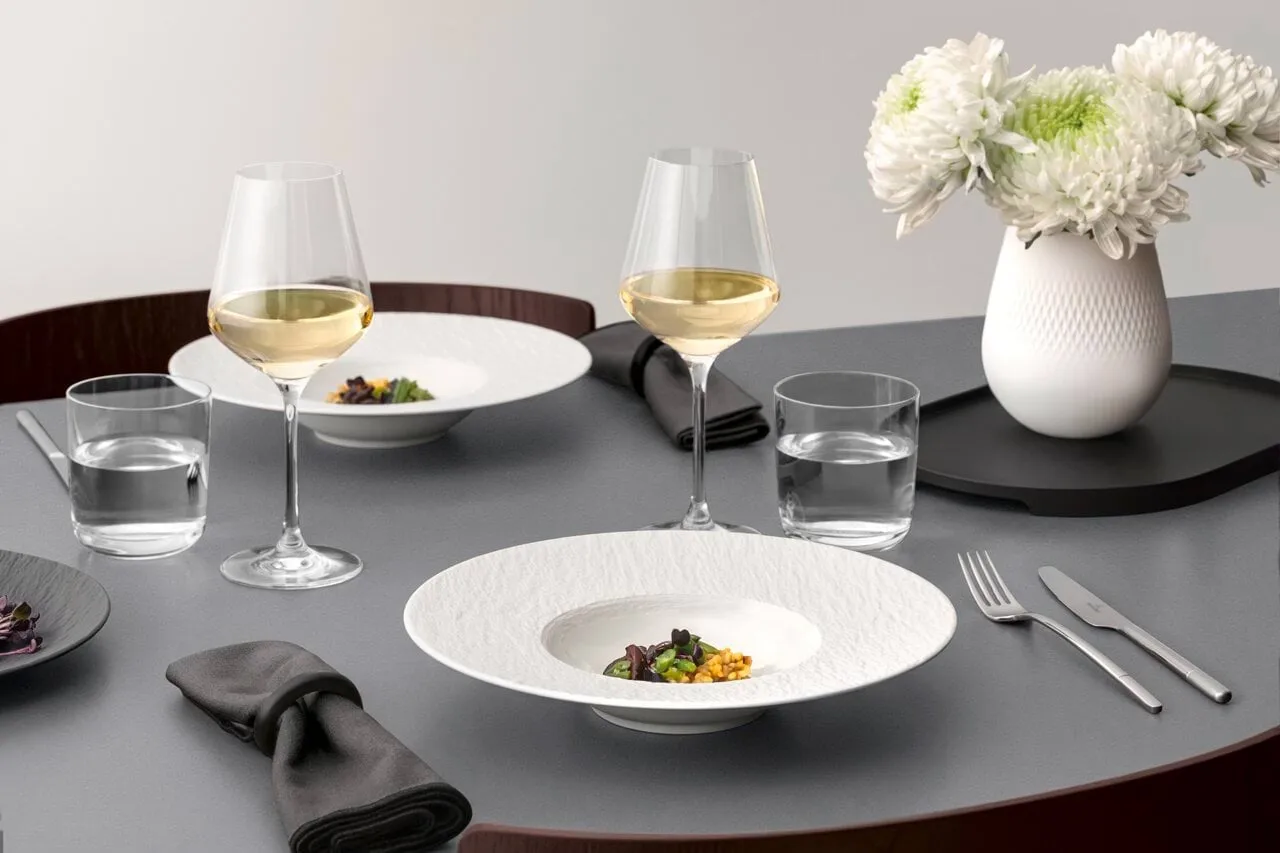 Manufacture Ice Pastateller, Weiß, Ø28 cm Villeroy & Boch