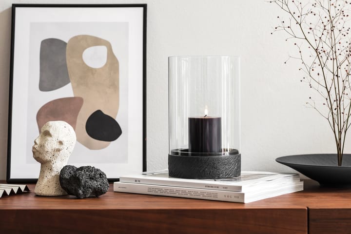 Manufacture Rock Home Hurricane Windlicht L, Schwarz Villeroy & Boch