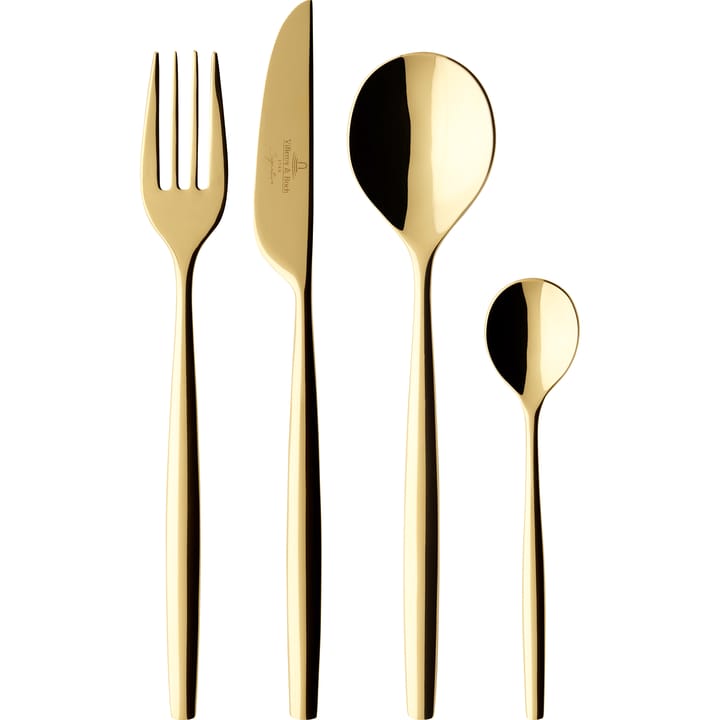 Metro Chic d'Or Besteckset 24 Teile, Gold Villeroy & Boch