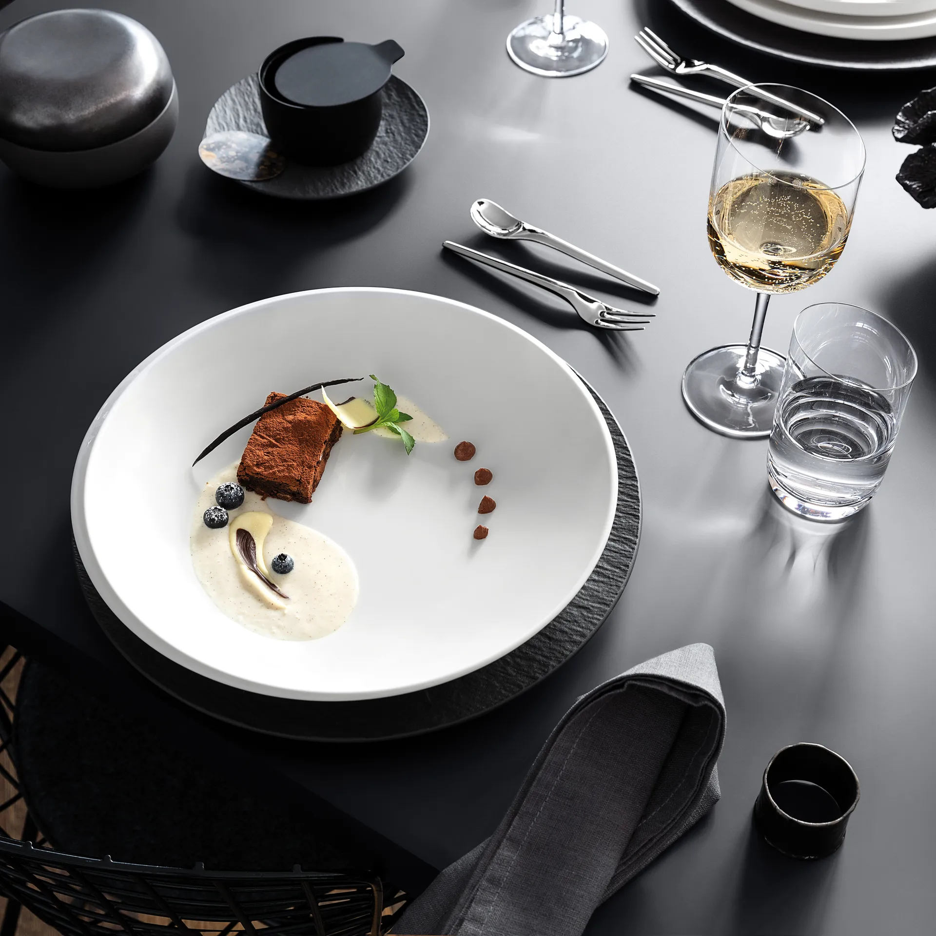 NewMoon Schale 29cm, Weiß Villeroy & Boch