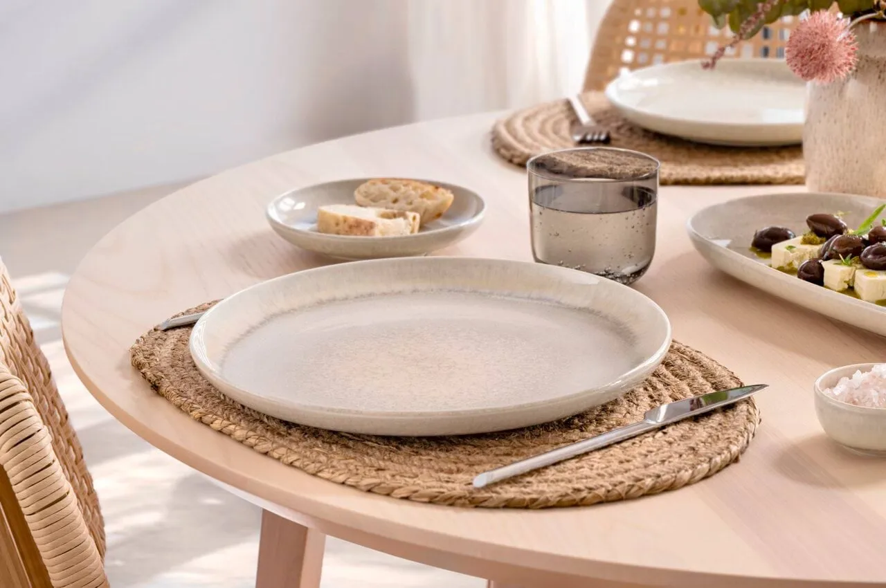 Perlmutt Sand Teller, Beige, Ø29 cm Villeroy & Boch