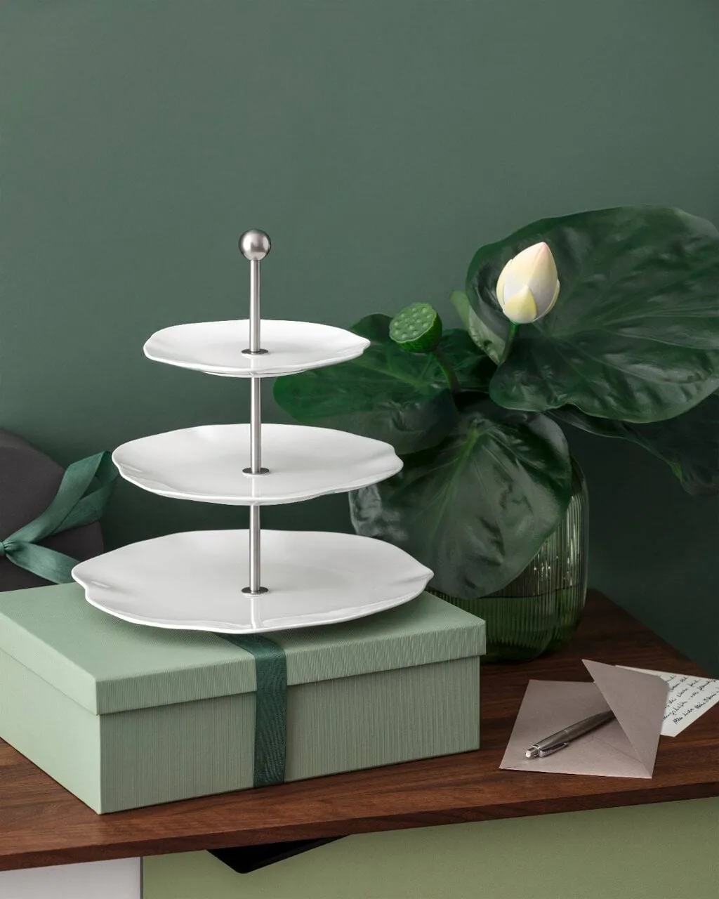 Pura Etagere, Weiß, 3-stöckig Villeroy & Boch
