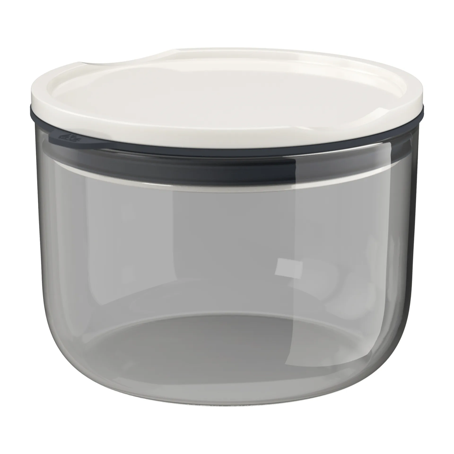 To Go & To Stay Brotdose Glas L Ø13cm, Klar-weiß Villeroy & Boch
