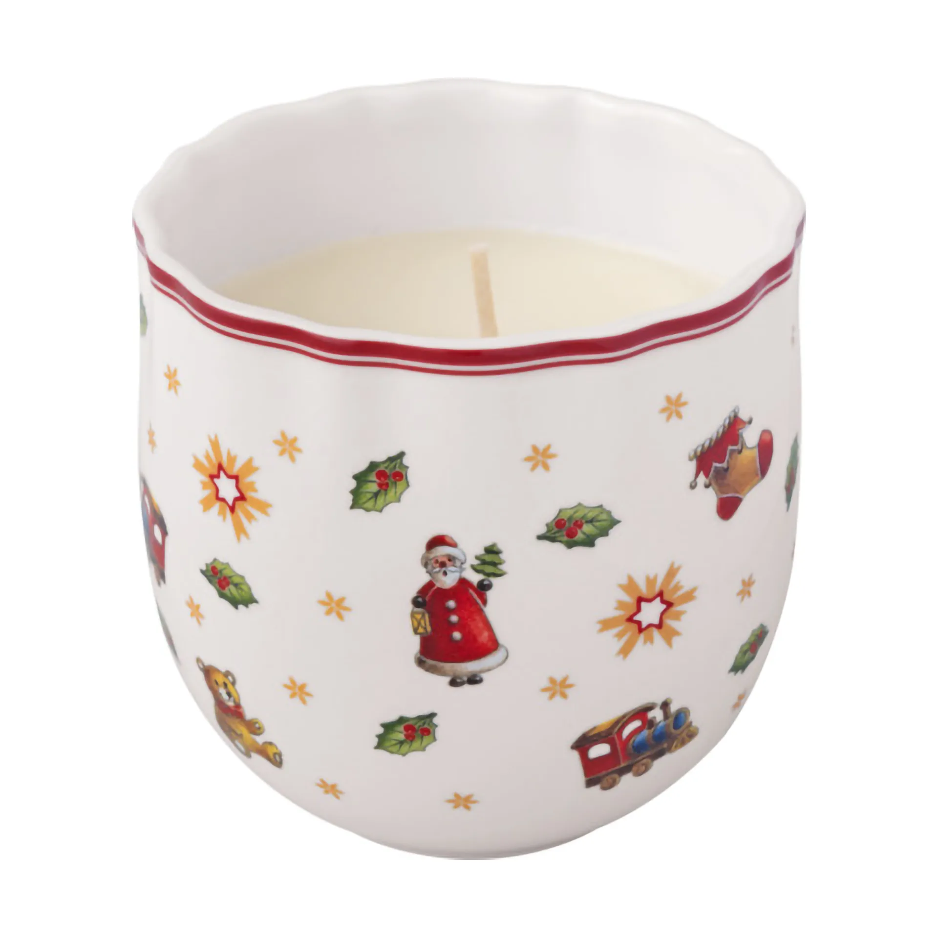 Toy's Delight Duftkerze, Weiß-rot Villeroy & Boch