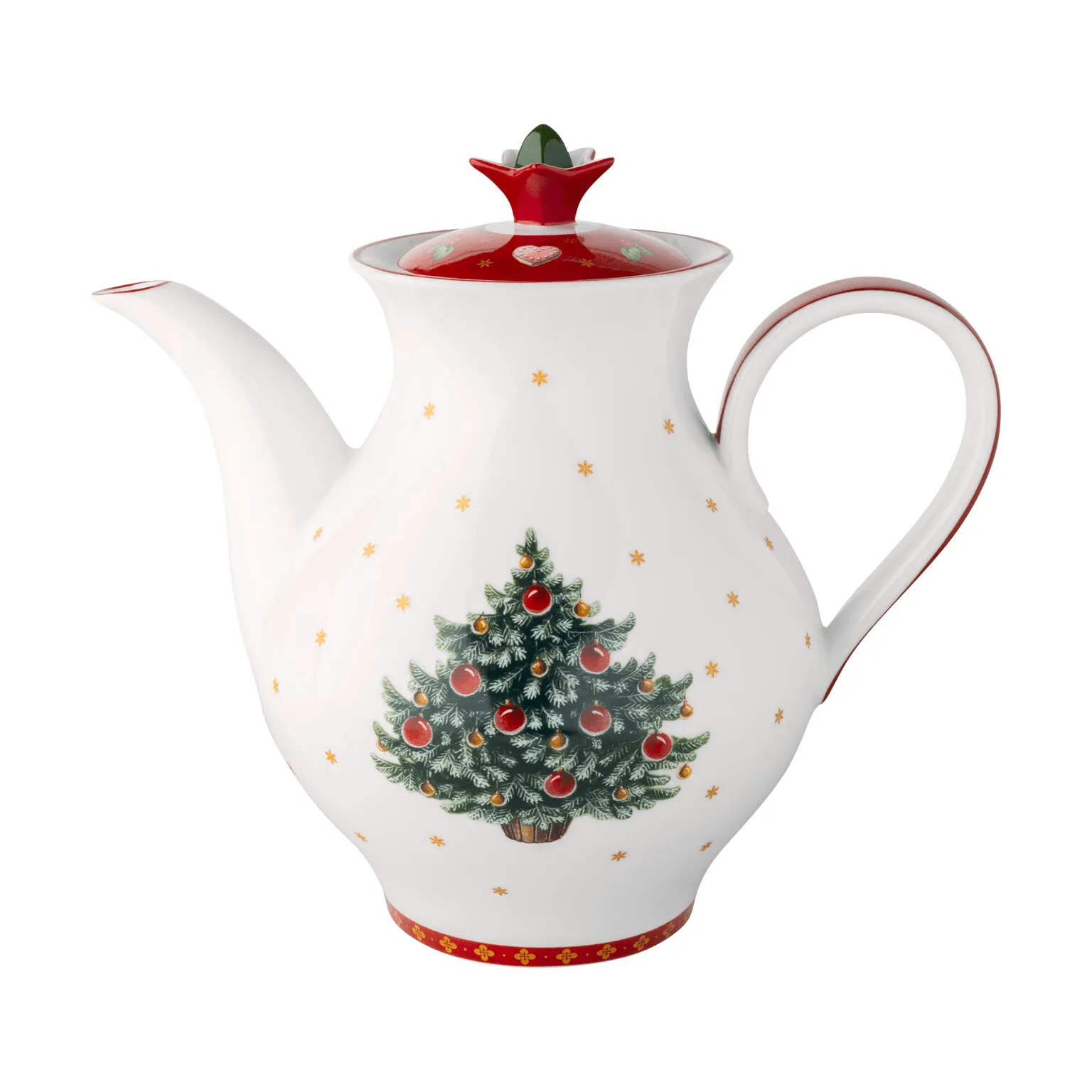 Toy's Delight Kaffeekanne, Weiß-Rot, Holz, 1,6 l Villeroy & Boch