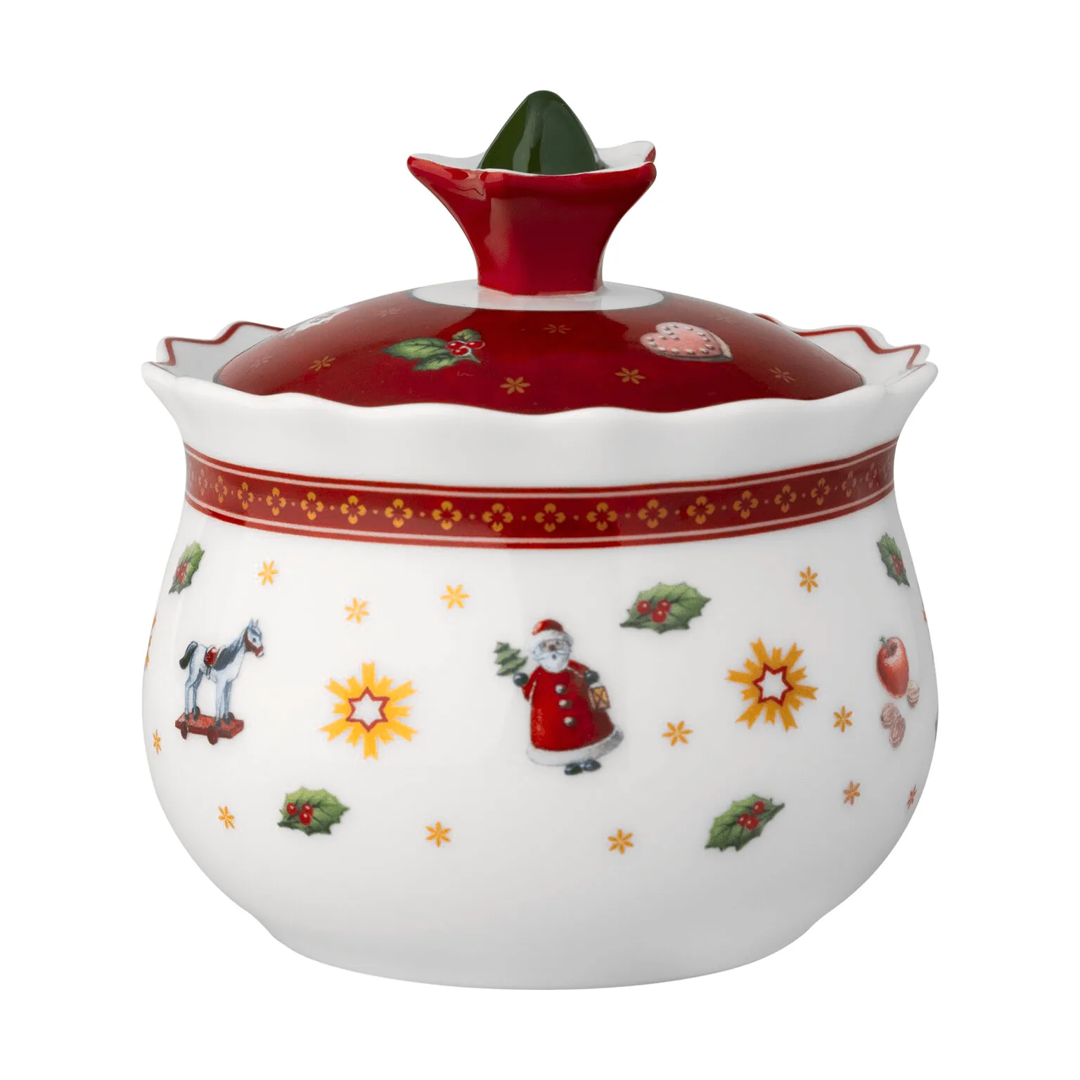 Toy's Delight Marmeladenglas, Weiß-Rot, 26 cl Villeroy & Boch