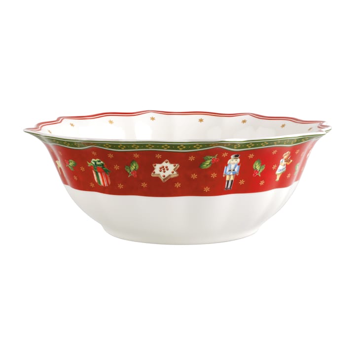 Toy's Delight Salatschale Ø31,5cm, Weiß-rot Villeroy & Boch