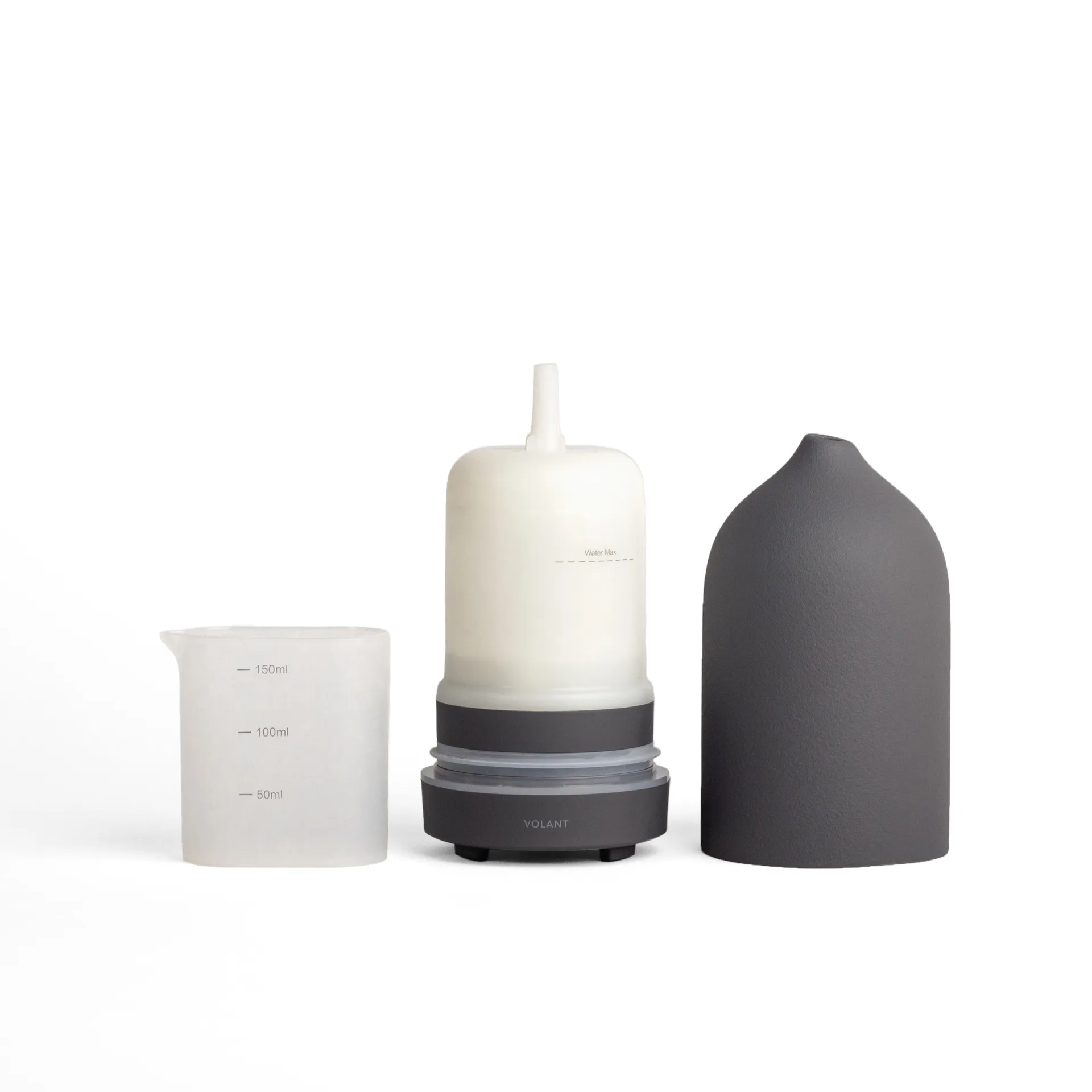 Stein-Diffuser 10 cl, Grau Volant