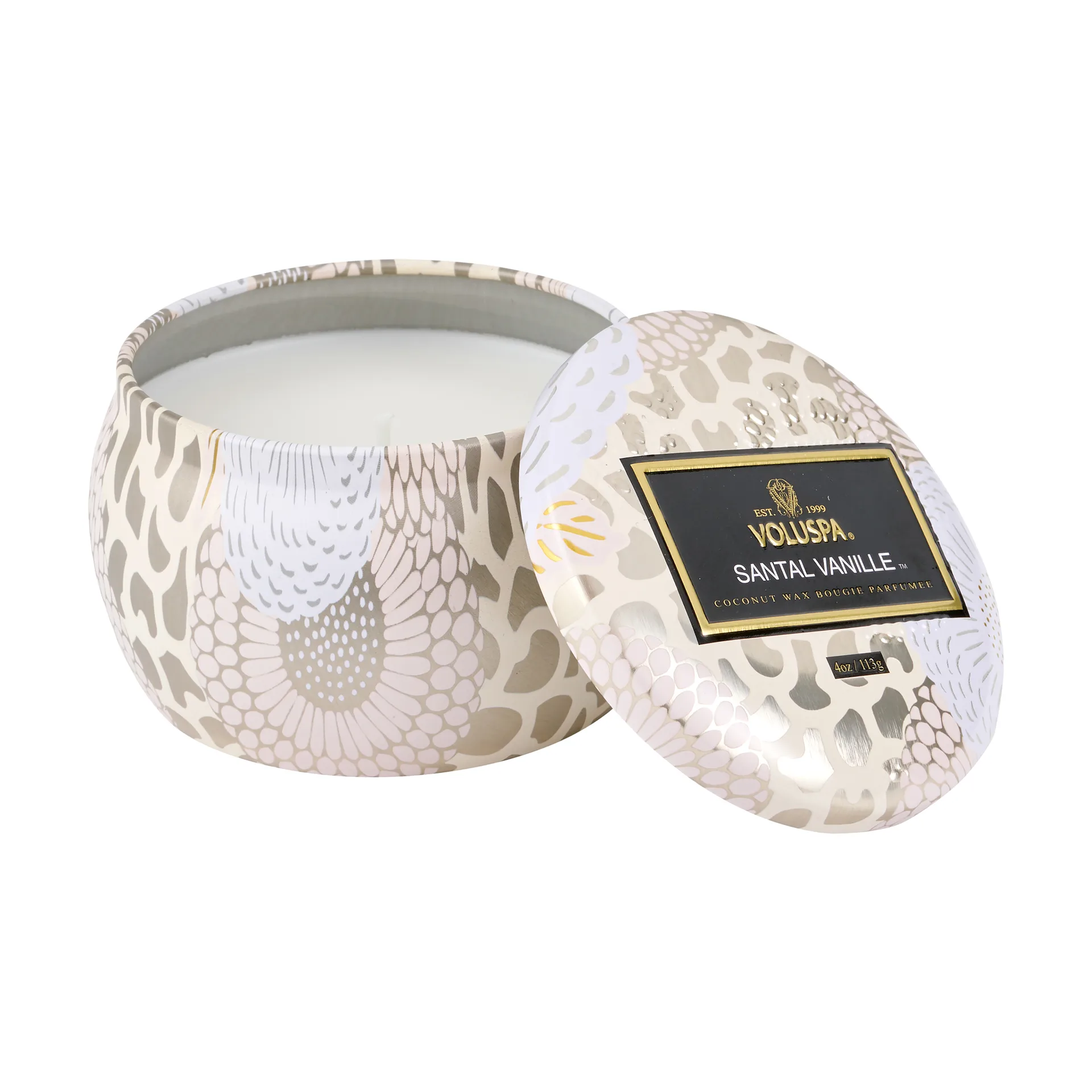 1-Docht Duftkerze in Dose 25h, Santal Vanille Voluspa