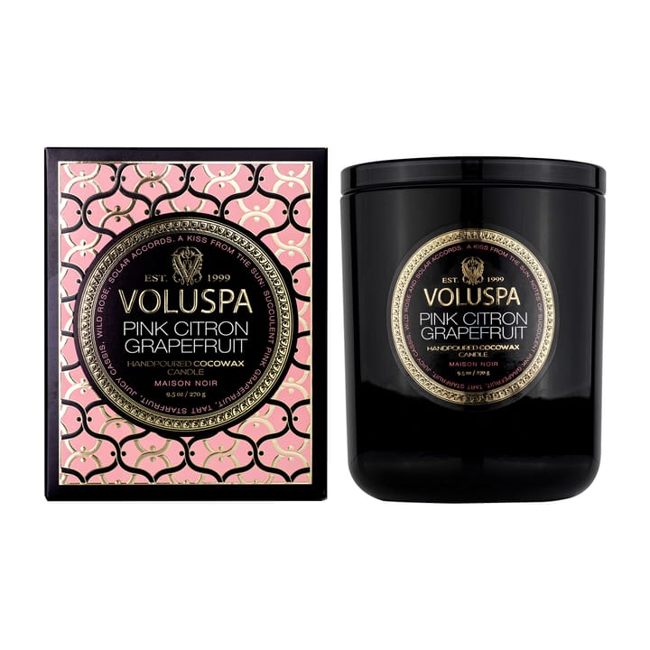 Classic Maison Noir Duftkerze 60 Stunden - Pink Citron Grapefruit - Voluspa