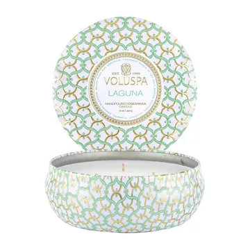 Maison Blanc 3-wick Tin Duftkerze 40 Stunden - Laguna - Voluspa