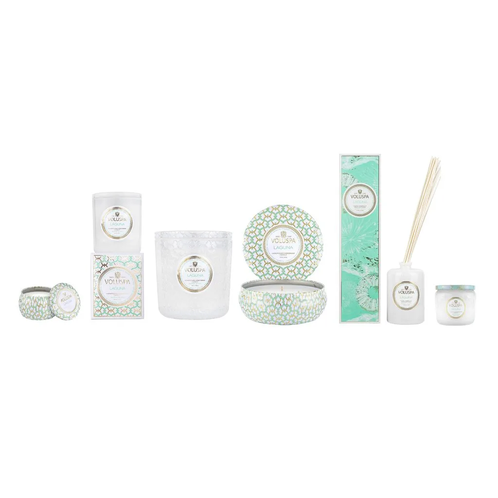 Maison Blanc 3-wick Tin Duftkerze 40 Stunden, Laguna Voluspa
