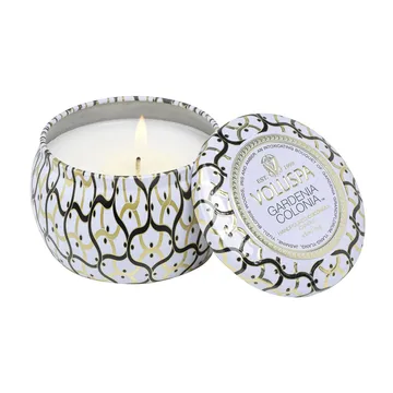 Maison Blanc Mini Tin Duftkerze 25 Stunden - Gardenia Colonia - Voluspa
