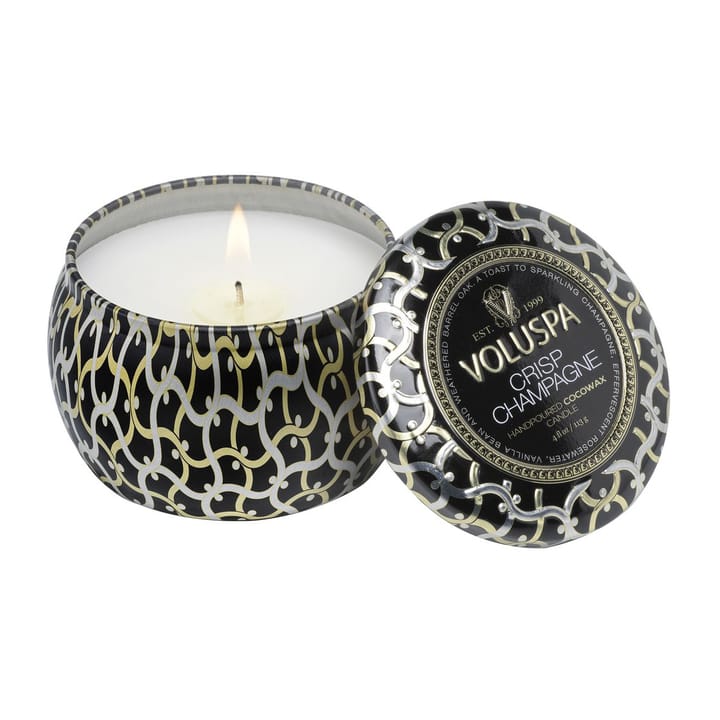 Maison Noir Mini Tin Duftkerze 25 Stunden, Crisp Champagne Voluspa