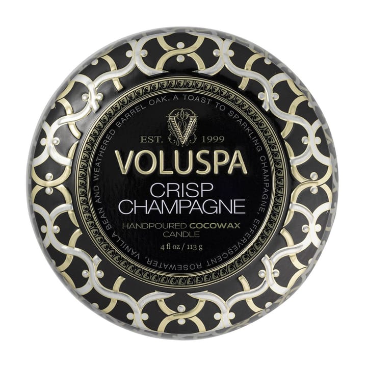 Maison Noir Mini Tin Duftkerze 25 Stunden, Crisp Champagne Voluspa