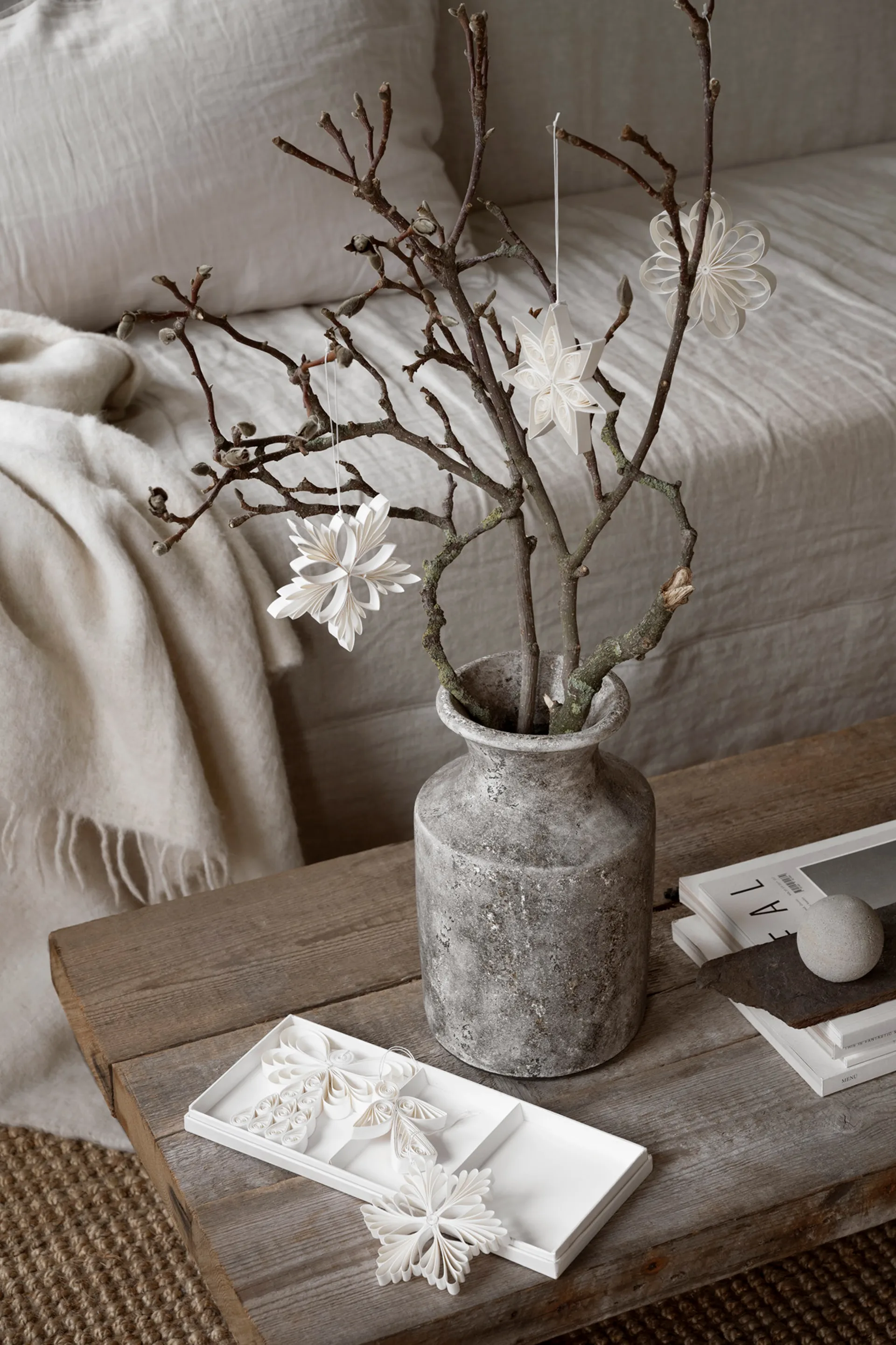 Angel mix Weihnachtsanhänger 3er Pack, Weiß Watt & Veke