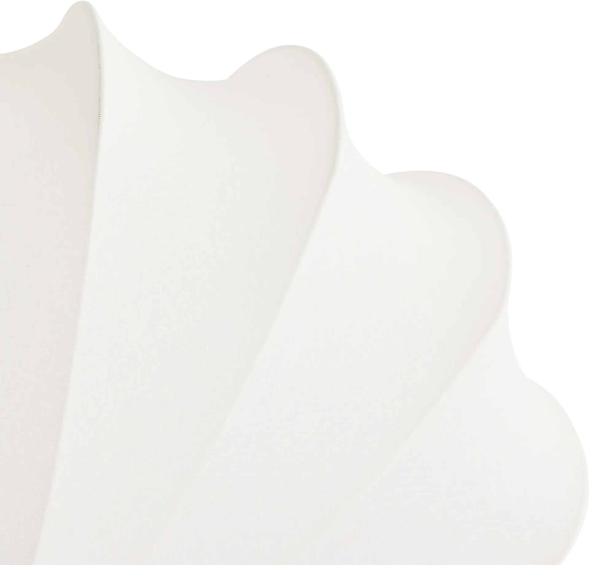 Anna Wandleuchte L 54 cm, White cotton Watt & Veke