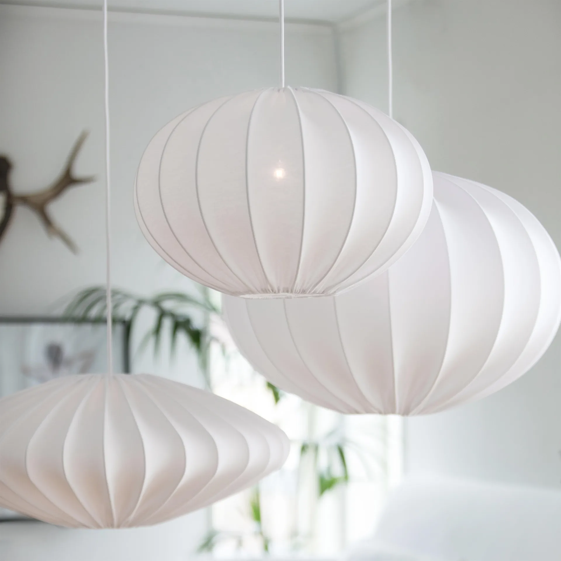 Boll Pendelleuchte 40cm, Weiß Watt & Veke